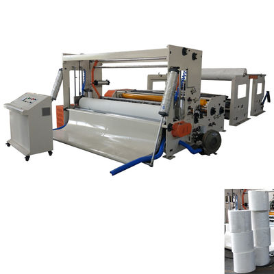 Pnömatik Zamanlama 15KW Tuvalet Kağıdı Kağıt Yapma Makinesi Jumbo Rulo
