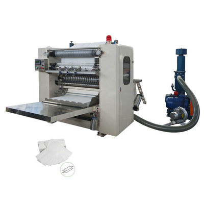 Jumbo Rulo Kağıt Mendil Üretim Makinesi, 5.5KW Mürekkep İşaretli Z Katlama Makinesi