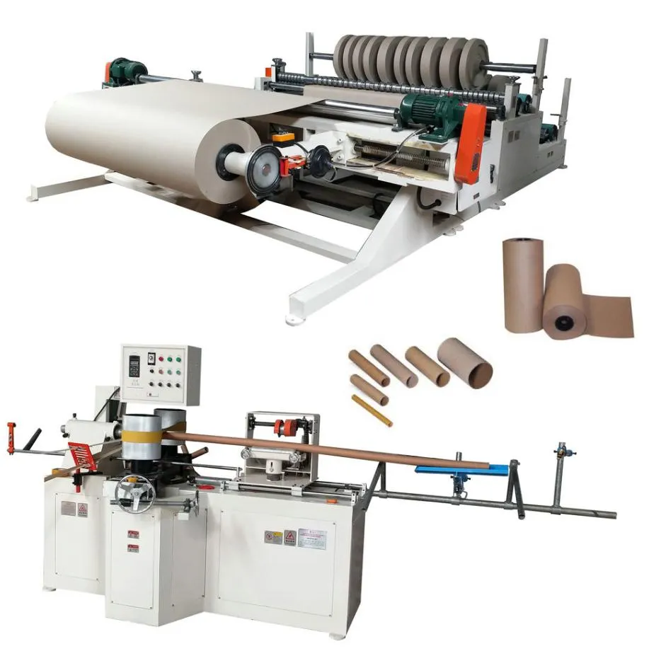 Otomatik Kesme ve Geri Dönüştürme Jumbo Roll Kraft Kağıt Kesme Makinesi 2