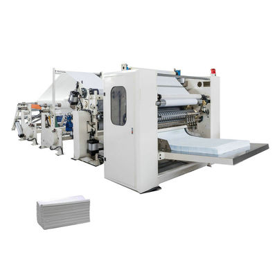 Tam Otomatik N Katlı El Havlu Yapma Makinesi Tissue Paper Fabrikası için