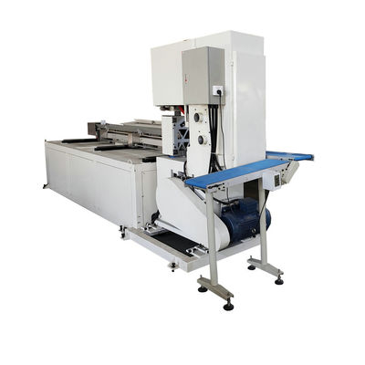 Otomatik Maxi Tuvalet Kağıdı Büyük Tissue Roll Band Görme Kesme Makinesi Jumbo Roll Kağıt Kesme Makinesi