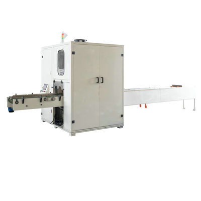 PLC Tam Otomatik Çubuk Çakmak Tuvalet Kağıdı Kesme Makinesi 150cuts/Min