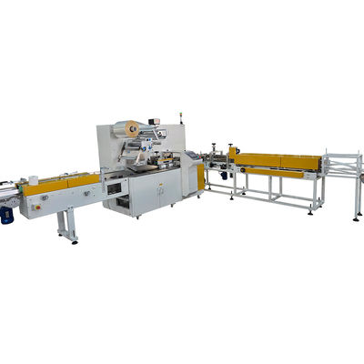 Yüksek Hızlı 150 Çuval/Dikte Bireysel Küçük Tuvalet Kağıdı Tek Rulo Kağıt Paketleme Makinesi