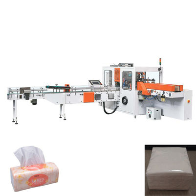 Tam otomatik 150 poşet/dakika Yumuşak çizim yüz dokusu ve peçete kağıdı paketleme makinesi