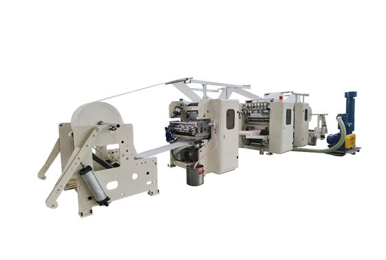 Romanya V Kat El Havlusu Kağıt Katlama Makinesi Yapıştırıcı Laminasyonlu